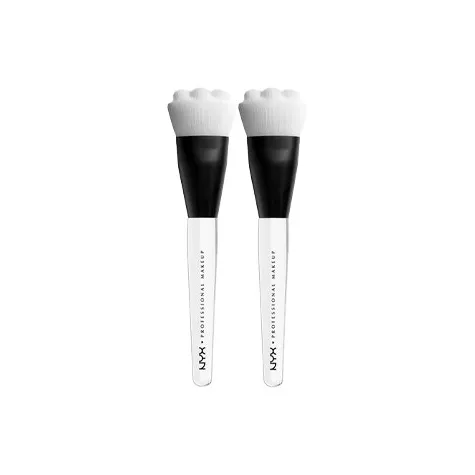 NYX Высокая стеклянная поверхность кисть 2 штуки