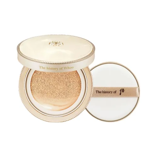 The History Of Whoo Gongchen Enjoy Золотой Air Cushion Жидкость Foundation Прозрачный Росный Кожа 13г