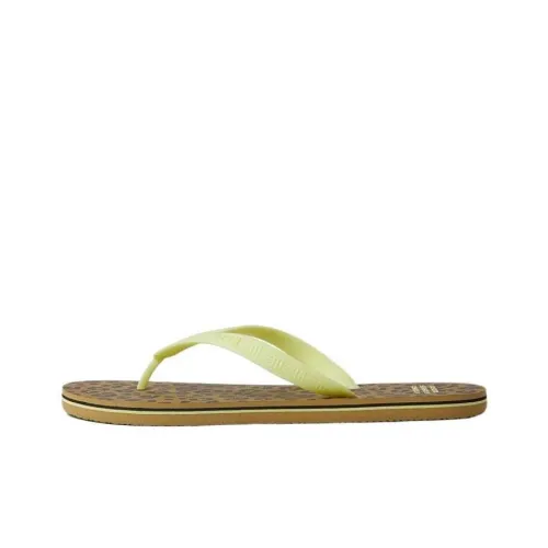 REEF Быстросохнущие шлепанцы для мужчин с леопардовым принтом