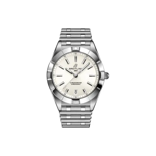 Breitling Mechanical Chronograph Collection Кварцевый механизм Женские часы Белый циферблат