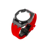 5 Броги Черный корпус + Красный ремешок + Черная застежка-бабочка