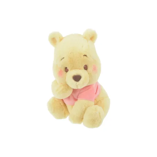 Disney Winnie The Pooh Сидячая поза Улыбающееся с рукой на рту Наклоненная голова Кукла Плюшевая кукла 33 см Высота