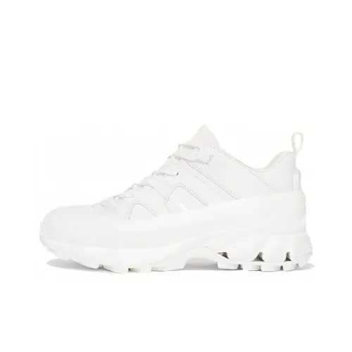 Burberry Arthur Амортизация Легкий Увеличение Высоты Низкий Топ Повседневная Обувь Женская Белая