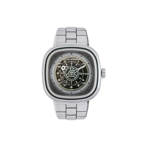 SEVENFRIDAY Автоматический Механический Часы для мужчин 45mm*45,6mm Зеленый