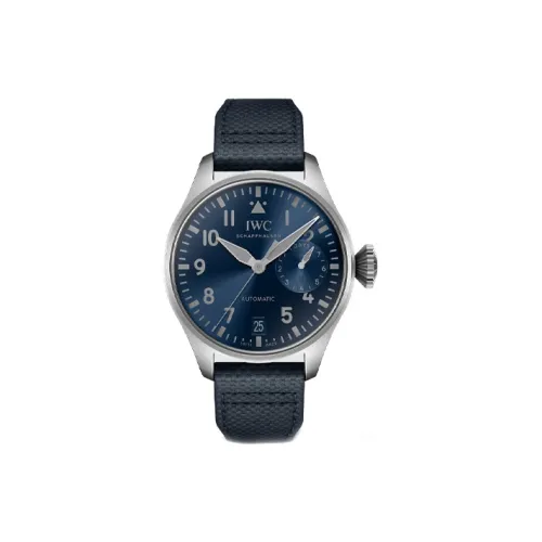 IWC Автоматический Механический Часы Мужской Pilot Collection 46,2 мм Синий