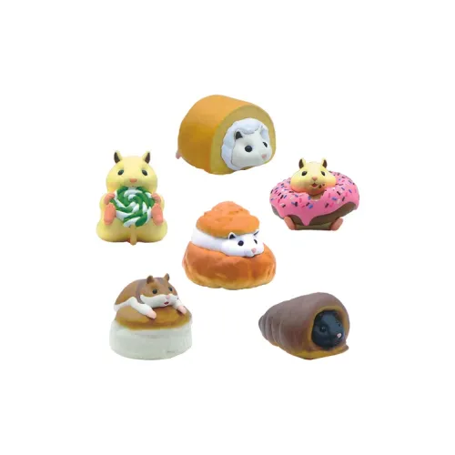 Qualia Сладкий Лакомство Hamster Lucky Draw Цельная Коробка 6 шт