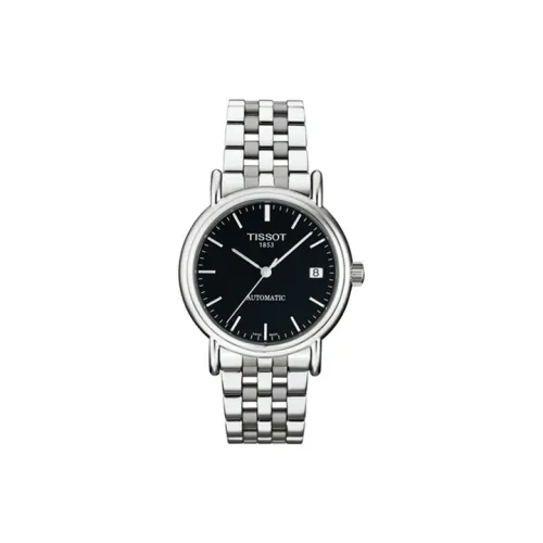 TISSOT Автоматический Механический Механизм Мужские Часы 35,5мм*8,8мм Черный