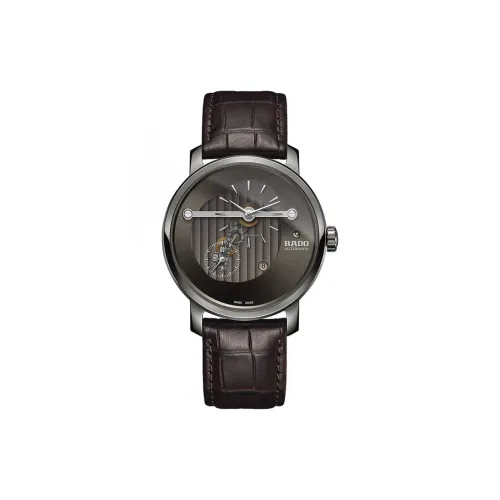 RADO DiaMaster Collection Автоматический Механический Часы Мужские 43 мм Серый Циферблат Керамические Оправа Часов