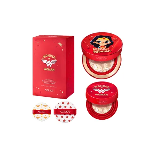 AEKYUNG KERASYS Красный Edition Чудо-женщина Трехцветный Латте Art Воздушные подушки