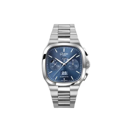 Glashütte Original Автоматический Механический Часы Мужские Винтажные 40мм*40мм Синий