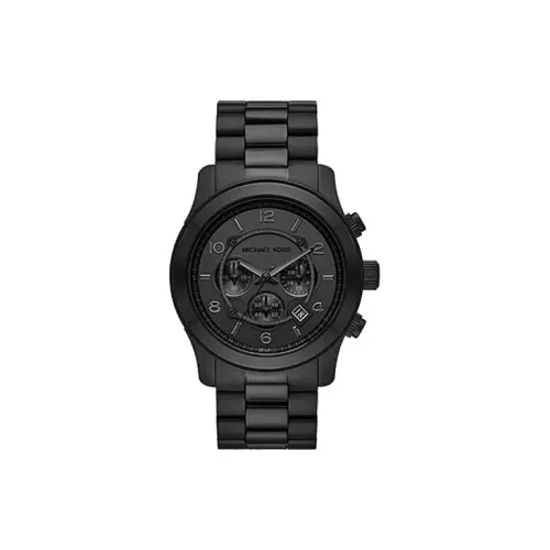 MICHAEL KORS Кварцевый механизм Мужские часы 45 мм Черный