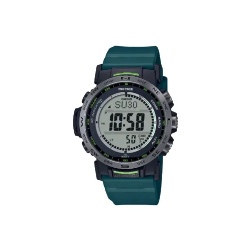 CASIO PRO TREK Кварцевый механизм Смольный ремешок Часы Мужские PRW 35Y 3JF