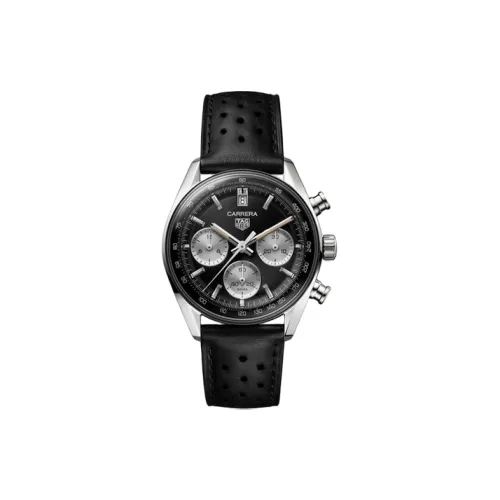 TAG HEUER Автоматический Механический Механизм Мужские Часы Carrera Collection 39 мм Черные