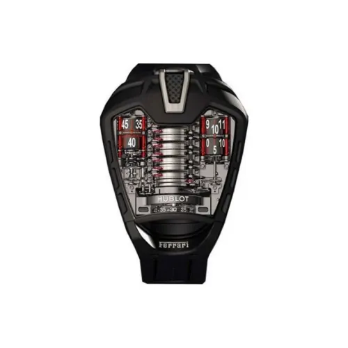 HUBLOT Мужские часы MASTERPIECE с ручным заводом, 46 мм, с механизмом Skeleton