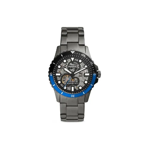 FOSSIL Автоматический Механический Механизм Мужские Часы 42 мм Серебряный
