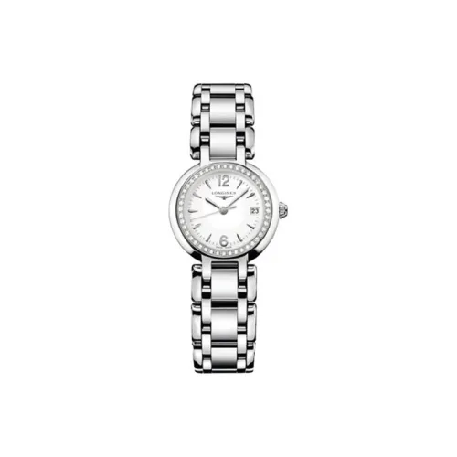 LONGINES Heart Moon Collection Автоматический Механический Механизм Женские Часы 26,5 мм Белый Циферблат