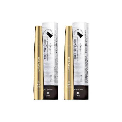 Bellimé 3D-эффект Длинный Тривожный Макияж с Четырех Кисточками Водный Пен для Бровей Натуральный 1,5мл Кисть