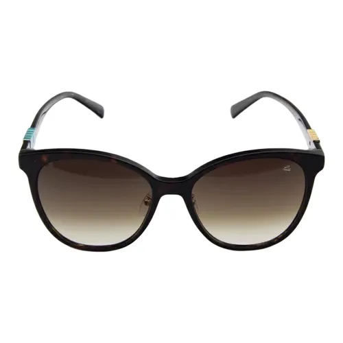 PORTS OVAL SUNGLASSES Женские Черепаховый