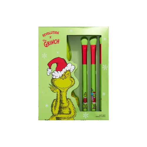 MAKEUP REVOLUTION The Grinch Greenice Набор кистей для макияжа