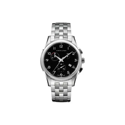 Hamilton Quartz Механизм Мужские часы Jazz Series 43 мм Черные