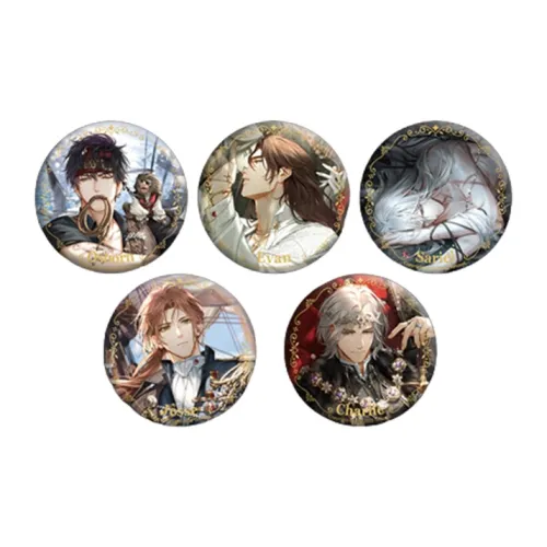 Свет и Ночной Бурлящие Волны OF Desire Collection Жестяной Значок Мерч по IP