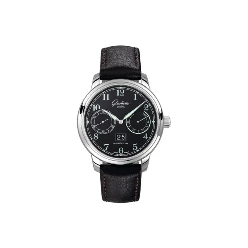 Glashütte Original Автоматический Механический Часы Мужские SENATOR 44 мм Черные
