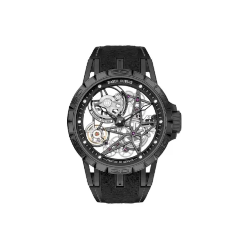 Roger Dubuis Автоматический Механический Часы Мужские Kings Racing Series 45 мм Скелет