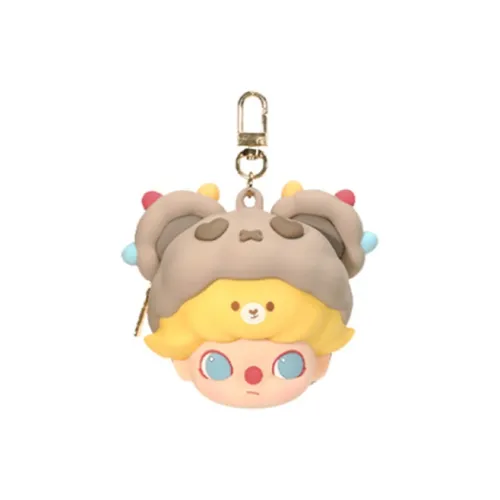 POP MART Dimoo Date Japanese Style Row Чехол для наушников Серый Мерч по IP 9,6 см