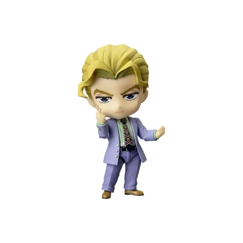 MEDICOS JOJO's Bizarre Adventure Nendoroid #2163 Четвертая часть Бессмертный Ромб Yoshikage Kira (красный) Чиби-фигурка 10 см