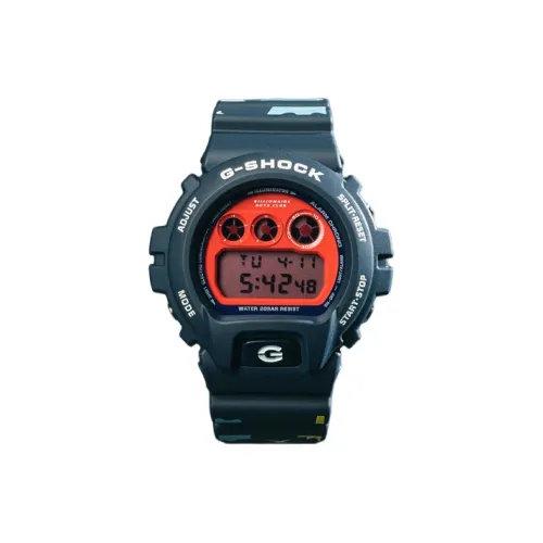 CASIO Кварцевый механизм Женская коллекция часов Циферблат Апельсин