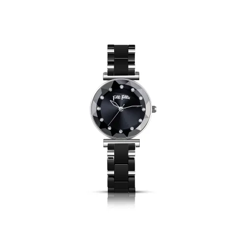 Folli Follie Кварцевый Movement Женские Часы 30MM*30MM*7,8mm Серебряный