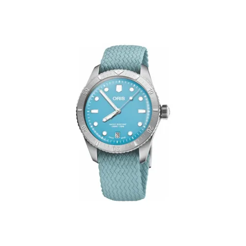 Oris Автоматический Механический Movement Унисекс Dive 65 Replica Collection Часы 38 мм Синие