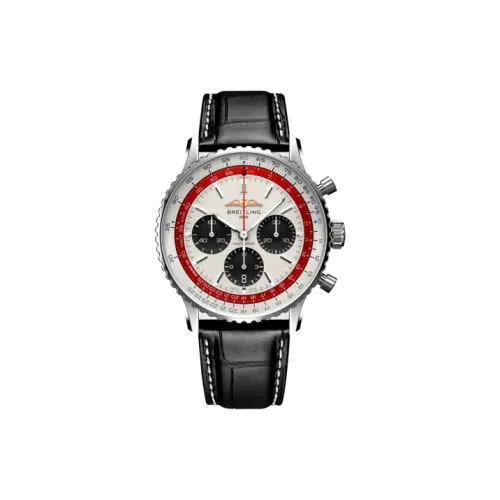 Breitling Автоматический Механический Часы Мужские 43 мм Белые