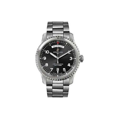 Breitling Aviation Chronograph Collection Автоматический механический механизм Мужские часы Часы Черный циферблат