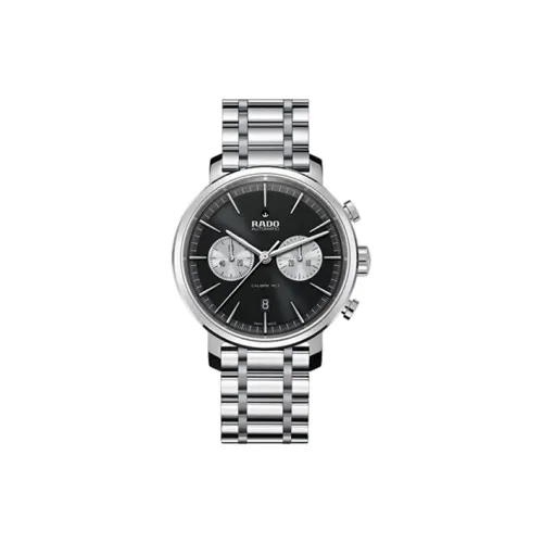 RADO DiaMaster Collection Автоматический Механический Механизм Мужские Часы Часы 45 мм Черный Циферблат