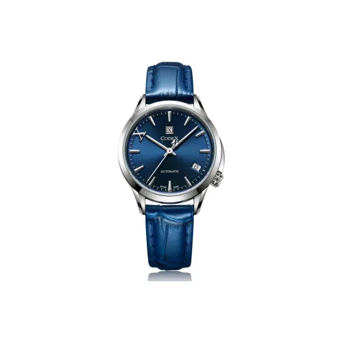 Codex Автоматический Механический Movement Женские Chapel Collection Часы 34 мм Синие