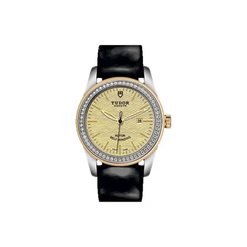 TUDOR Jun Jue Series Автоматический Механический Механизм Женские Часы Часы 31 мм Шампанский Циферблат