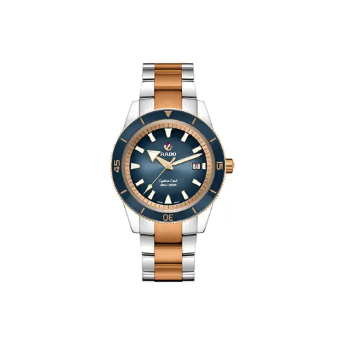 RADO Автоматический Механический Часы Мужские Captain Cook Collection 42mm*12,3mm Синий