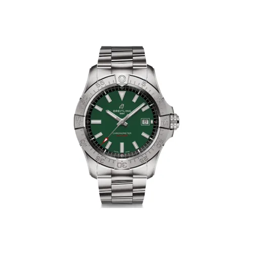 Breitling Автоматический Механический Часы Мужские 42 мм Зеленые