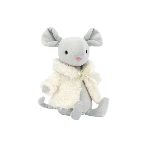 JELLYCAT Forest Animal Collection Удобный Куртка Little Mouse Куклы Плюшевая кукла Высота 16 см В Сидячей позе