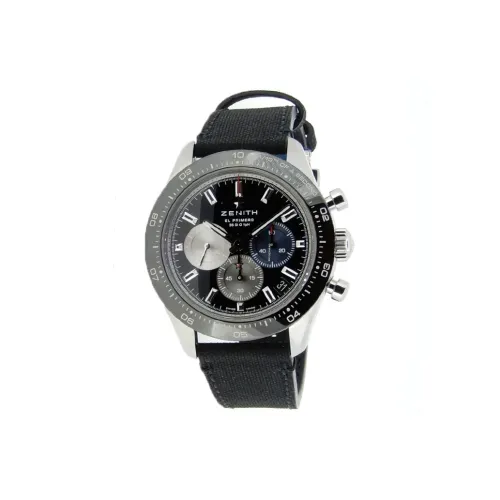 Zenith Автоматический Механический Часы Мужские Chronomaster Sport флагманская коллекция, 41 мм, черный