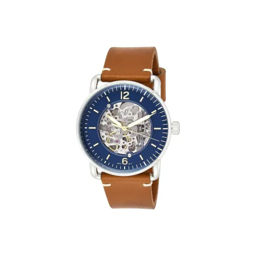 FOSSIL Автоматический Механический Механизм Мужские Часы 42 мм Синий