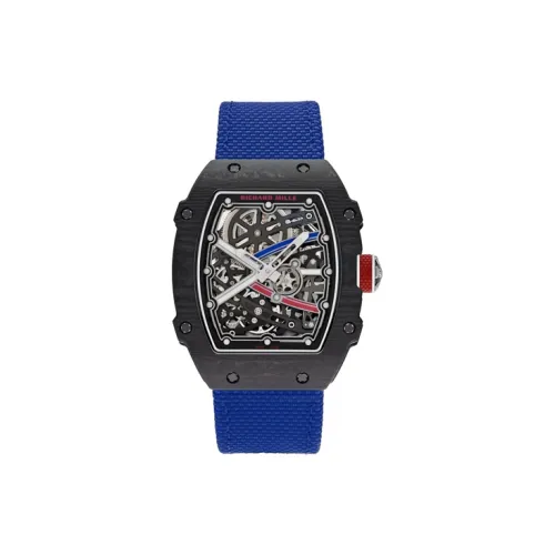 RICHARD MILLE Автоматический Механический Механизм Мужские Часы 38,7 мм Черный