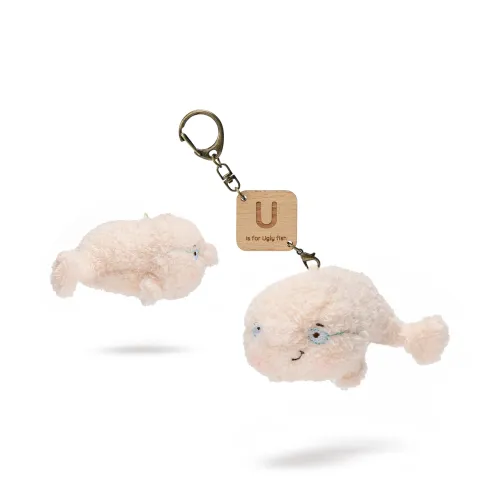 Bunnies By The Bay Good Friend Ocean Bunnies By The Bay Ugly Рыбка Подвесной Кукла Puppet Плюшевый Брелок 12 см Рекомендуемая высота