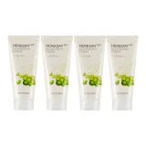 Цвет зеленой фасоли Мягкое очищающее средство 170 г * 4