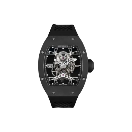RICHARD MILLE Механизм с ручным заводом Мужские часы 48mm*39,7mm Черный