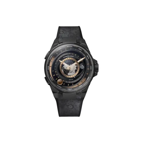 ULYSSE NARDIN Автоматический Механический Мужской Часы Blast Series 45 мм Черные