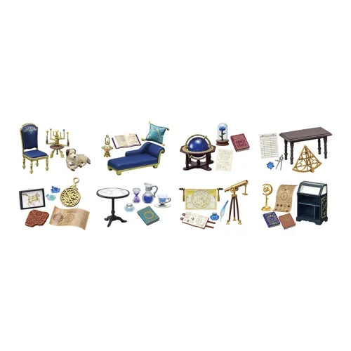 RE MENT The Incredible Research Institute OF Astronomers Счастливый Draw Целая коробка 8 шт