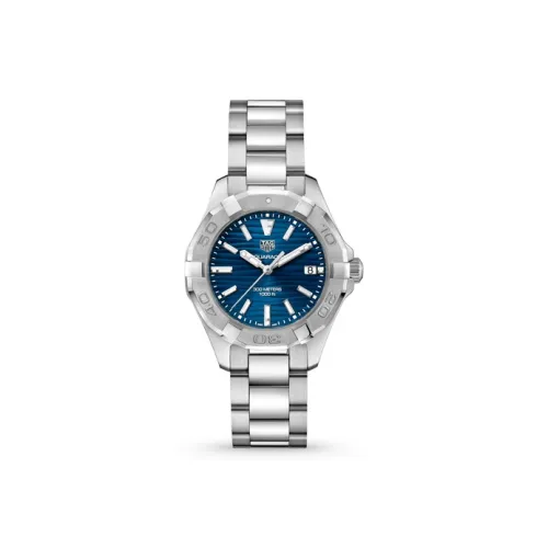 TAG HEUER Кварцевый механизм Женские часы 35 мм Синий циферблат