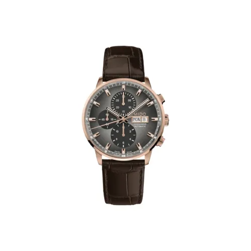 MIDO Автоматический Механический Мужской Часы Commander 42,5 мм Серый